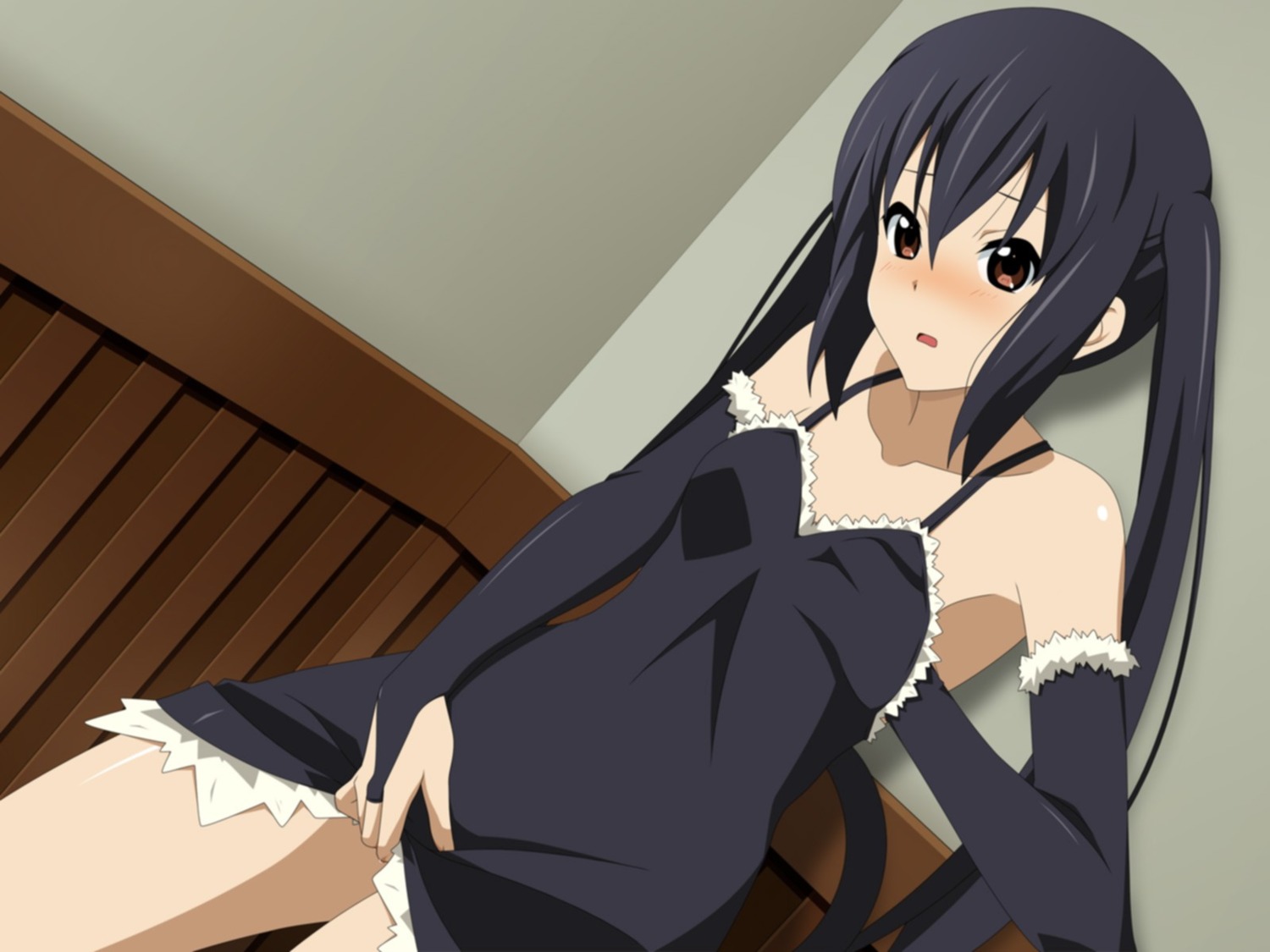 breast_grab jpeg_artifacts k-on! masturbation nakano_azusa norizou_type-r wallpaper