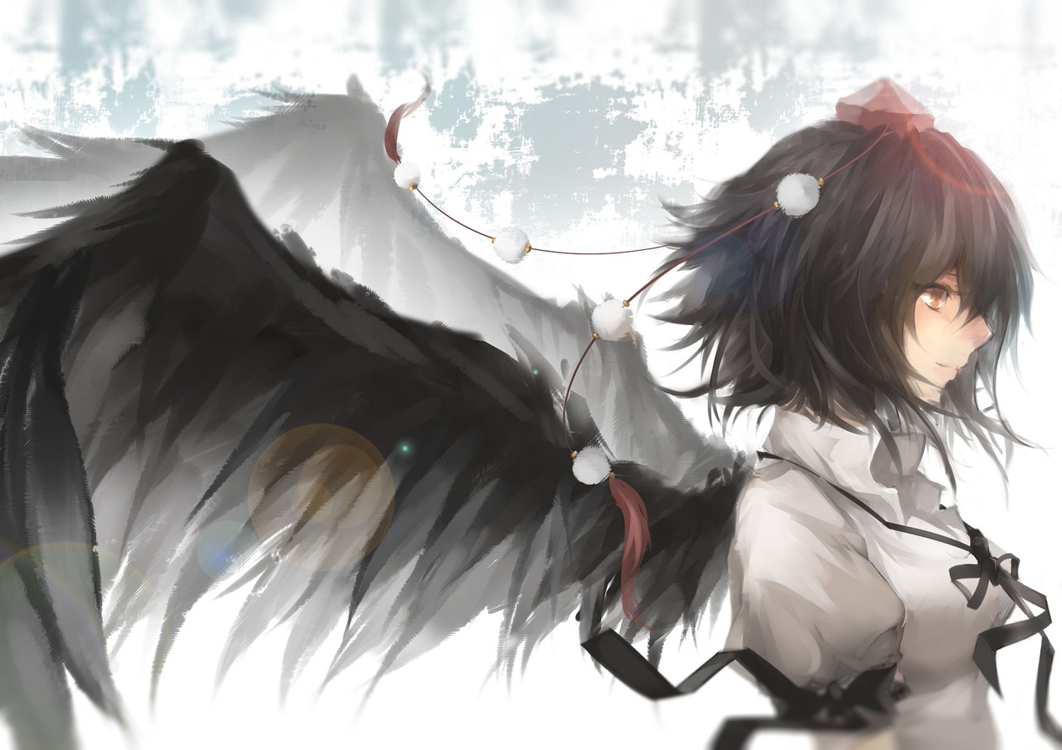 rotain shameimaru_aya touhou wings