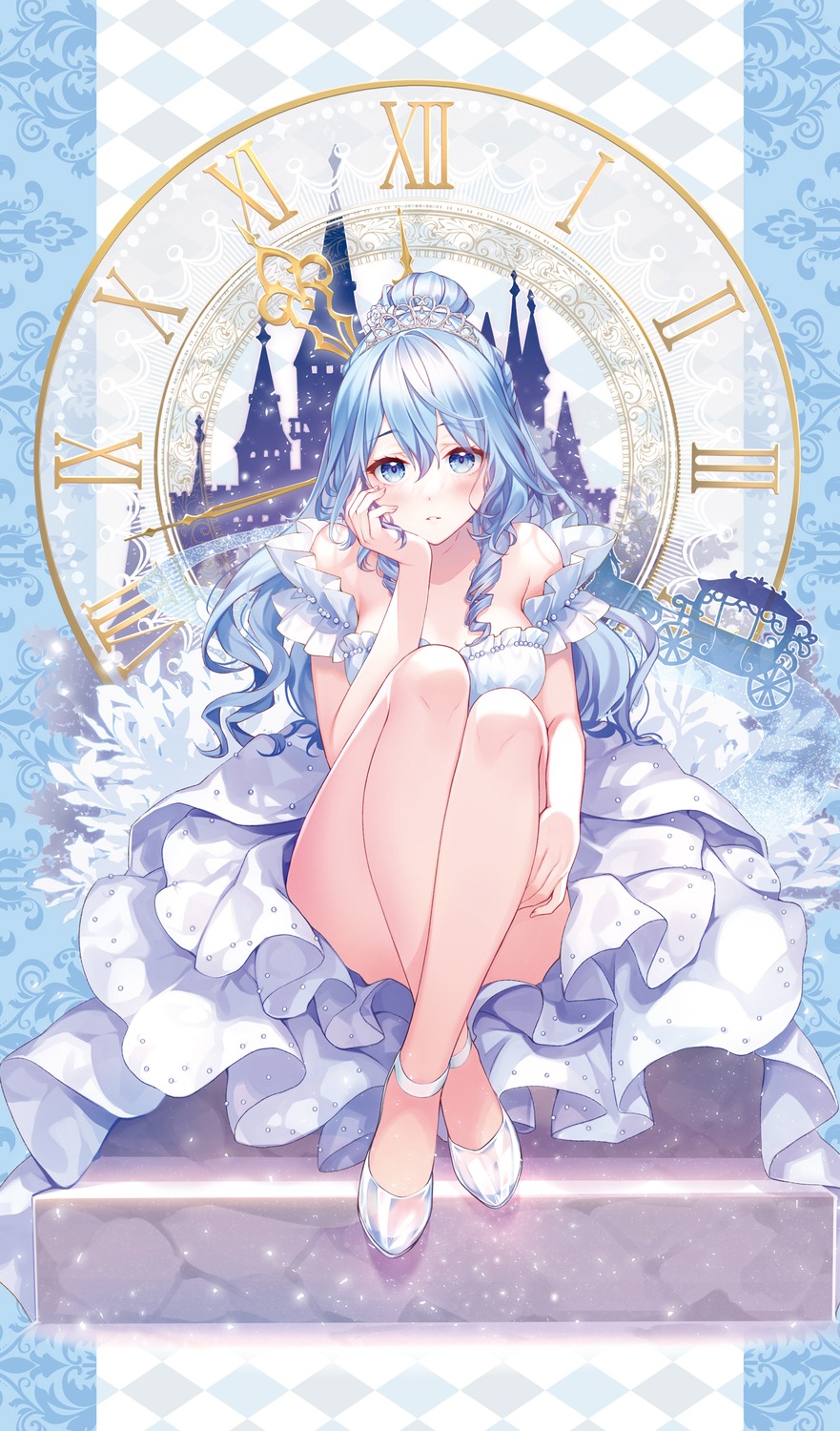 dress liselotte_cretia no_bra riv seirei_gensouki skirt_lift