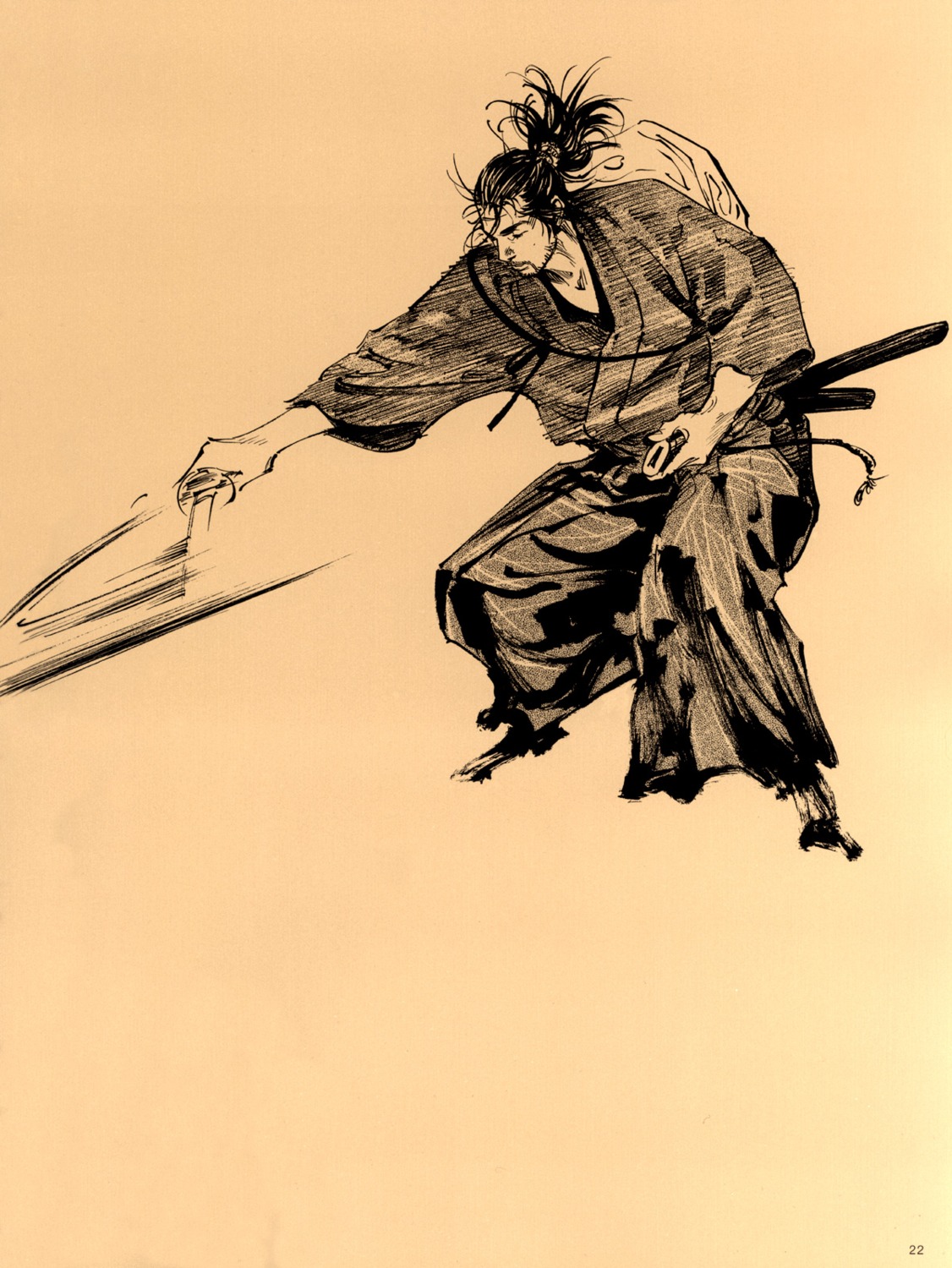 inoue_takehiko male monochrome sword vagabond
