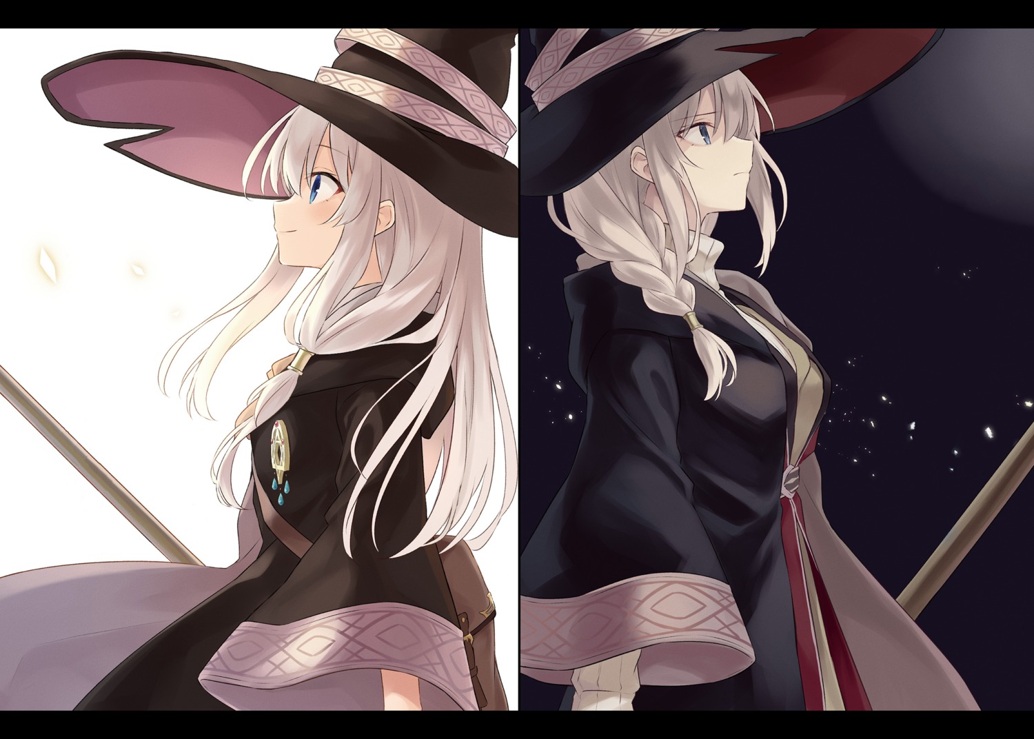 azuuru elaina_(majo_no_tabitabi) majo_no_tabitabi victorica_(majo_no_tabitabi) witch