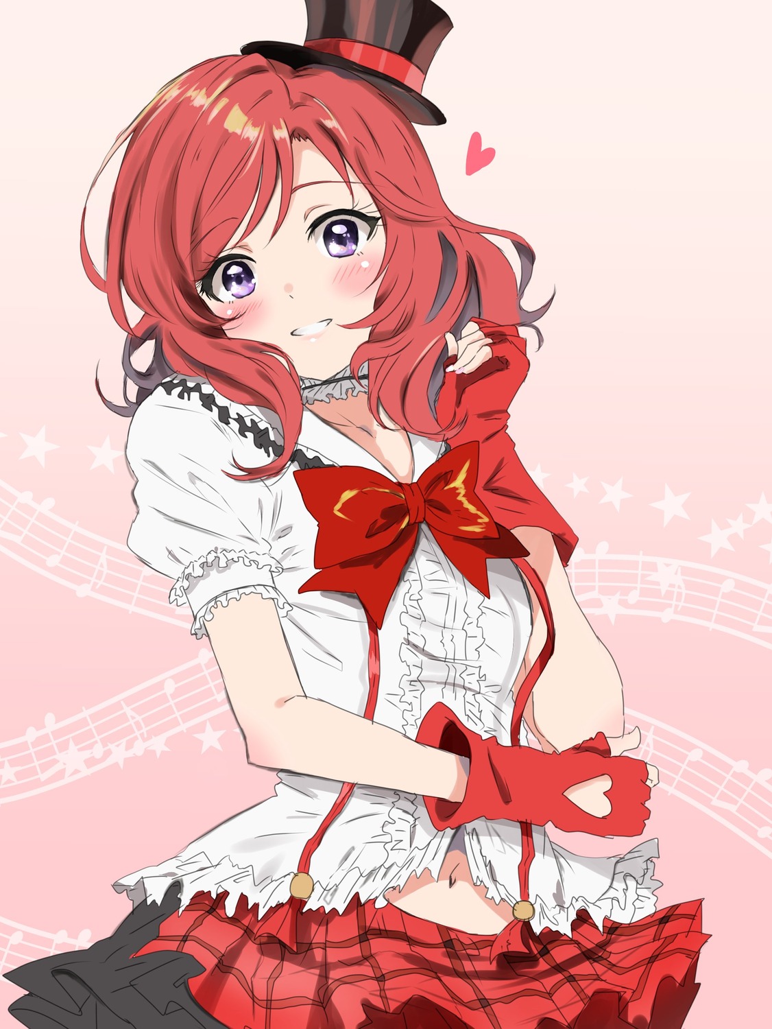 love_live! nishikino_maki shogo_(4274732) sketch uniform