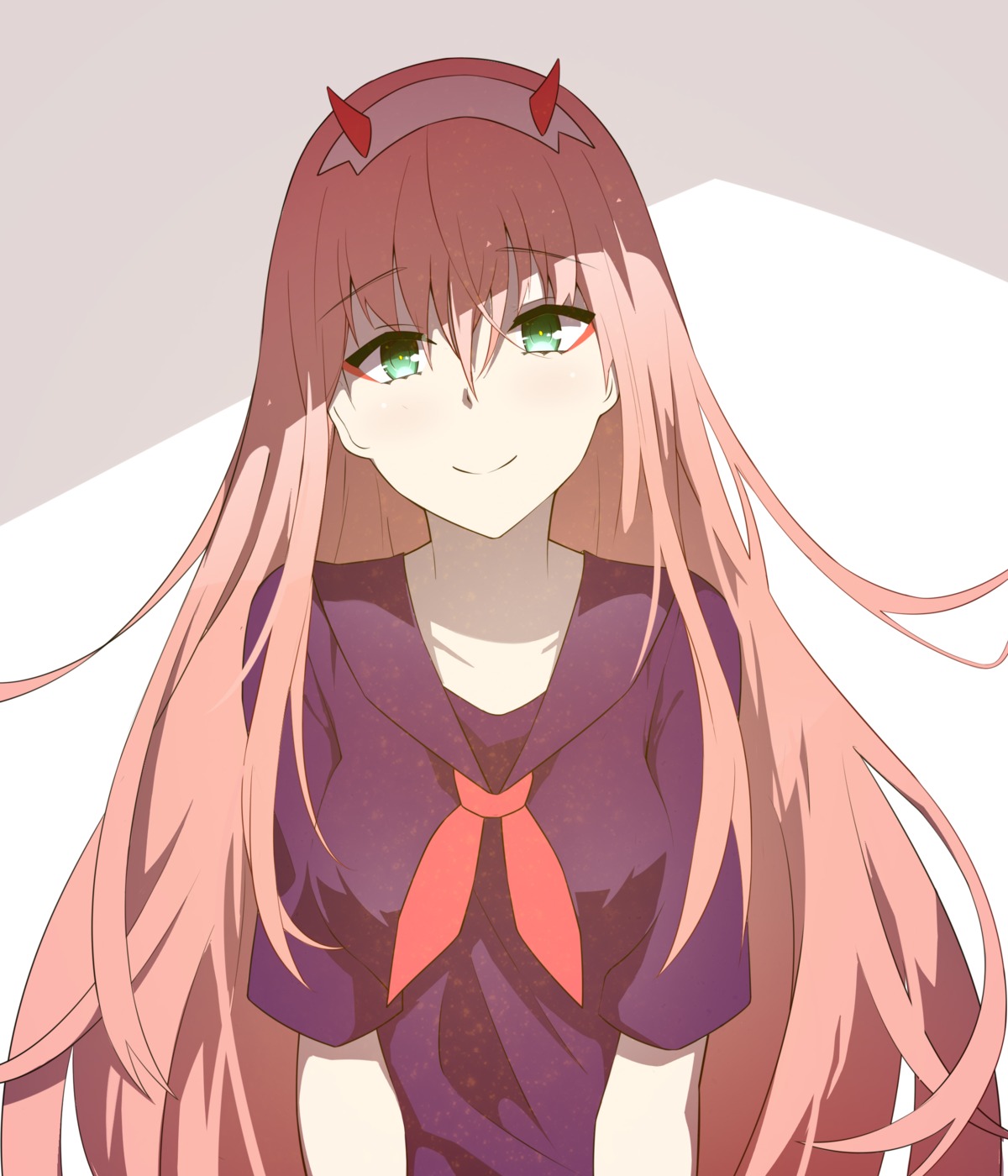 darling_in_the_franxx horns seifuku zero_two_(darling_in_the_franxx)