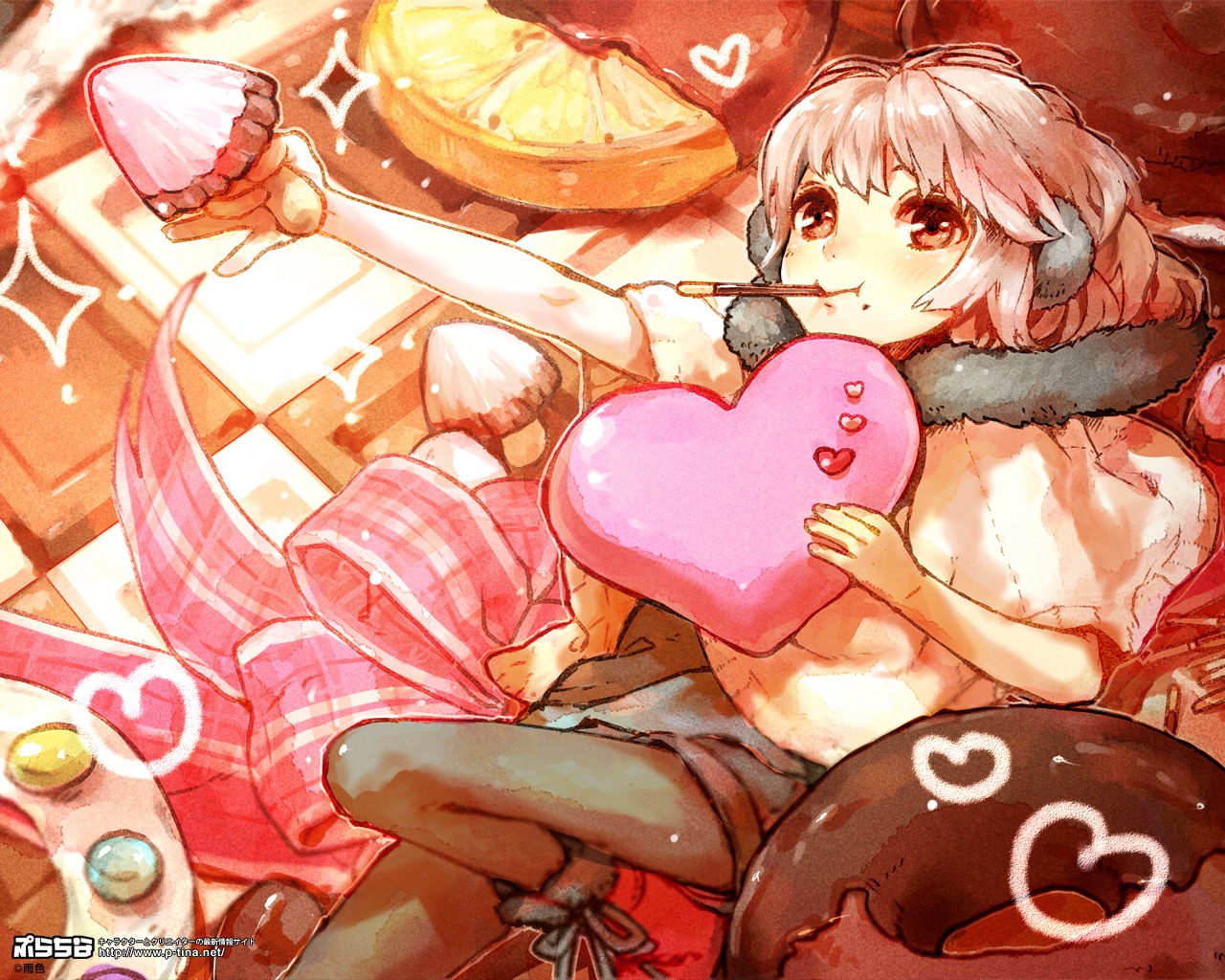 ameiro pantyhose valentine wallpaper