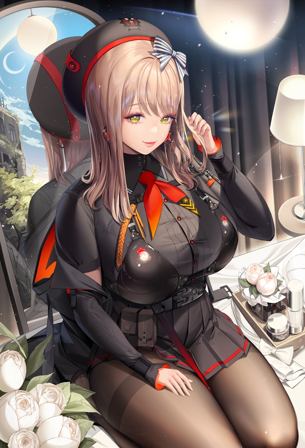 emma_(nikke) nikke_the_goddess_of_victory pantyhose uniform whyingre