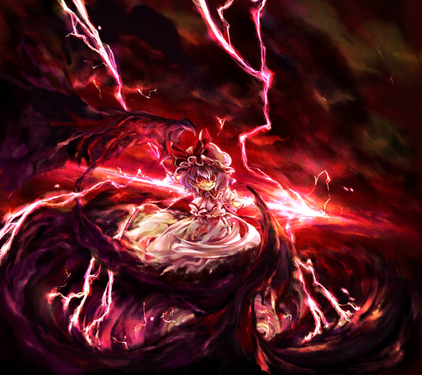 hellmary remilia_scarlet touhou wings
