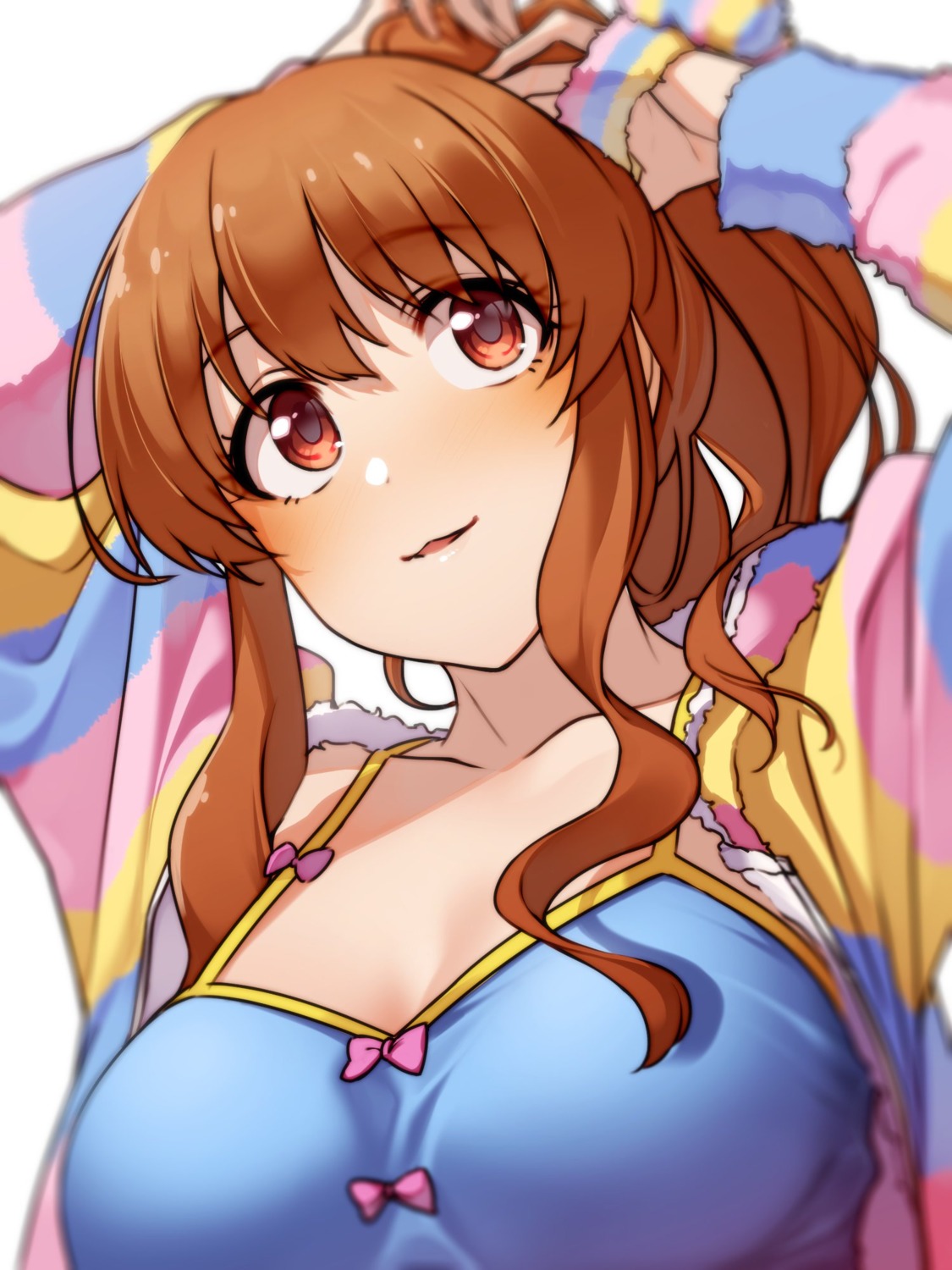 cleavage kakaobataa moroboshi_kirari the_idolm@ster the_idolm@ster_cinderella_girls