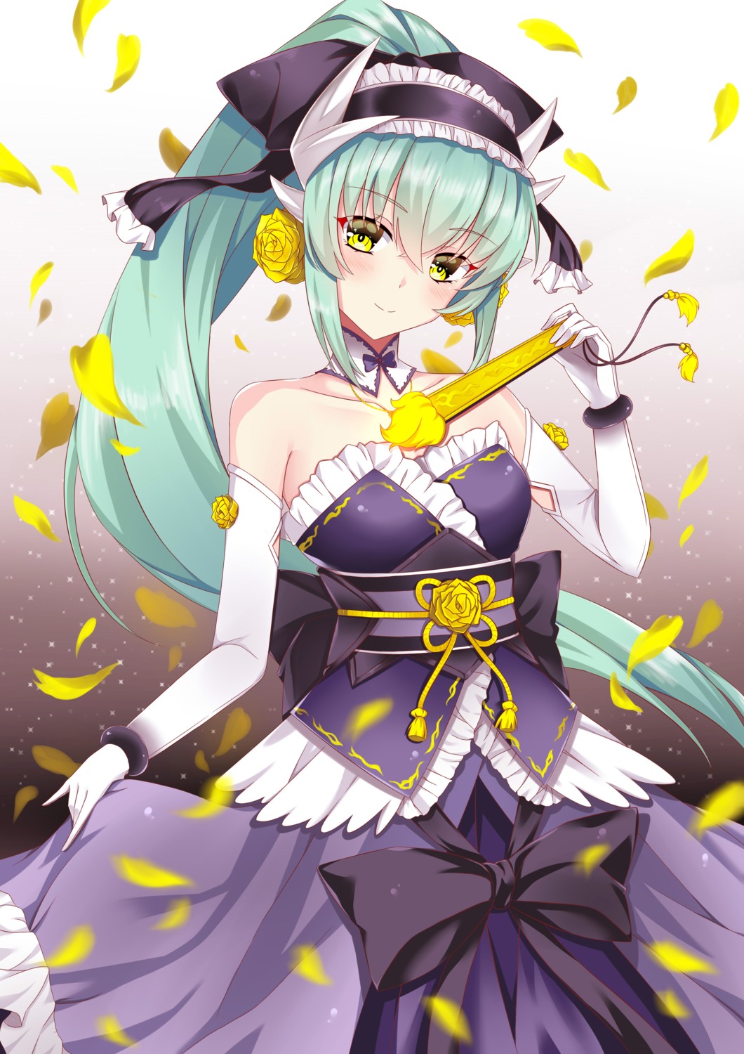 dress fate/grand_order ghostkun horns kiyohime_(fate/grand_order)