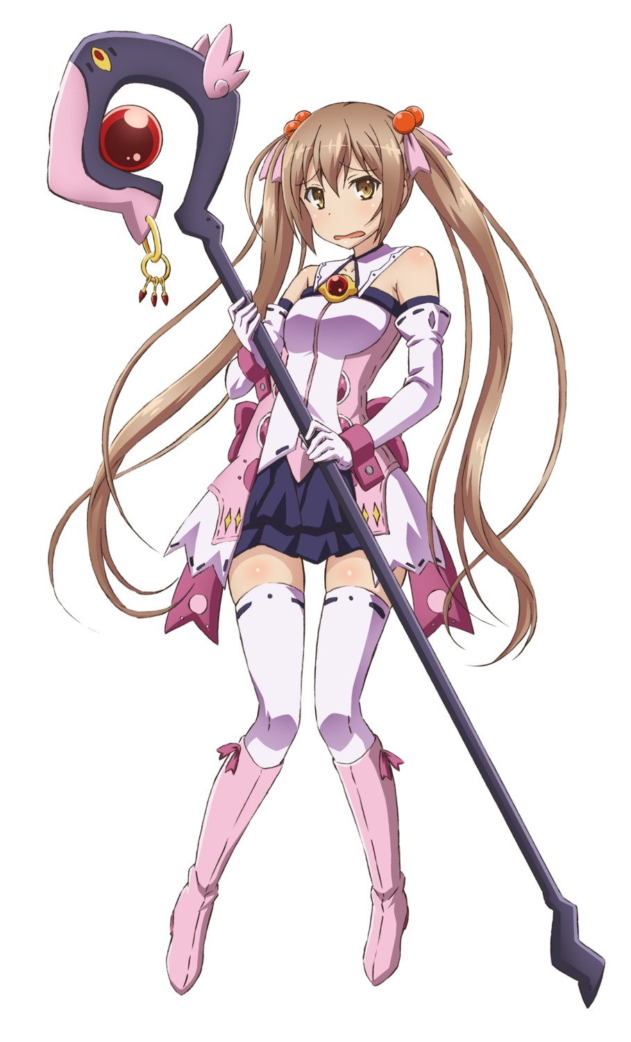 nijino_yurika rokujouma_no_shinryakusha!? tagme thighhighs weapon