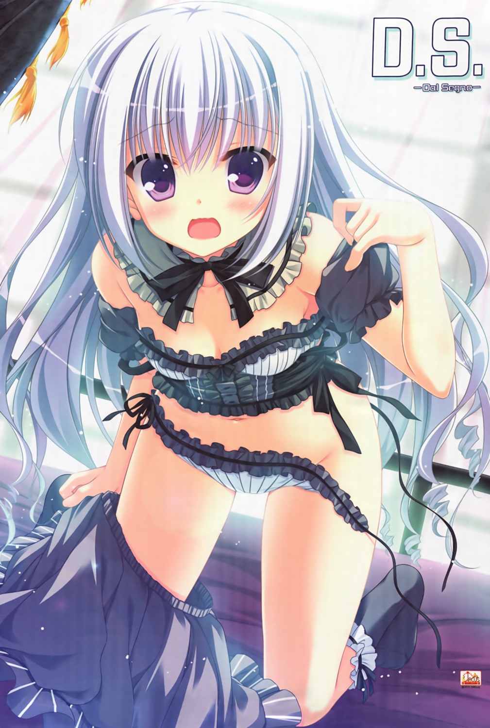 bra circus d.s._-dal_segno- kouzuki_io lolita_fashion pantsu panty_pull string_panties takano_yuki undressing