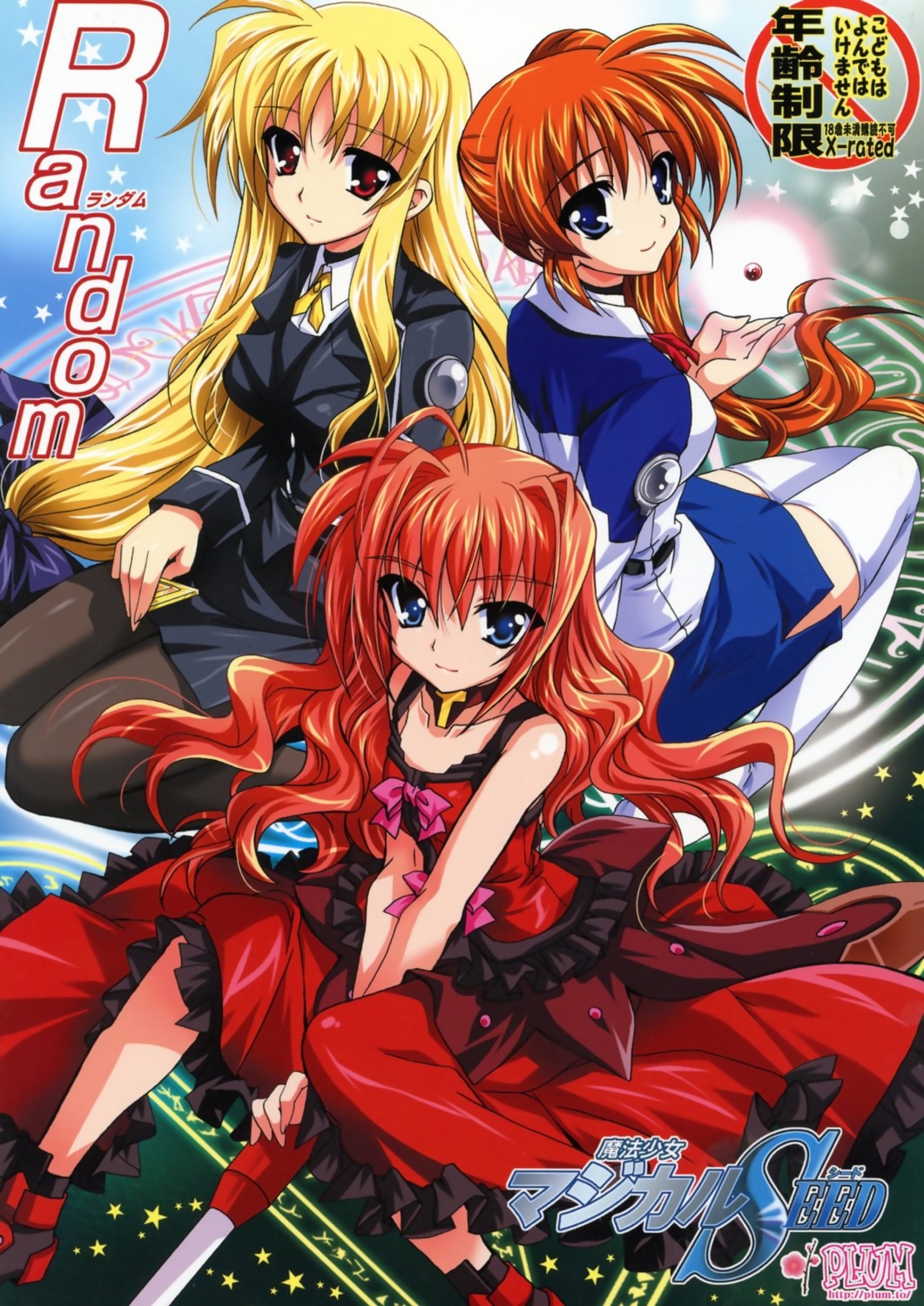 fate_testarossa kanna mahou_shoujo_lyrical_nanoha mahou_shoujo_lyrical_nanoha_strikers plum takamachi_nanoha vita