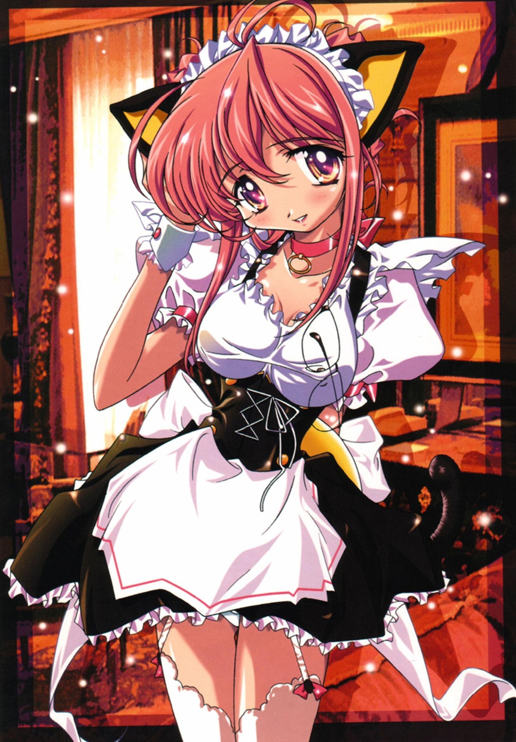 animal_ears maid nekomimi sugiyama_genshou