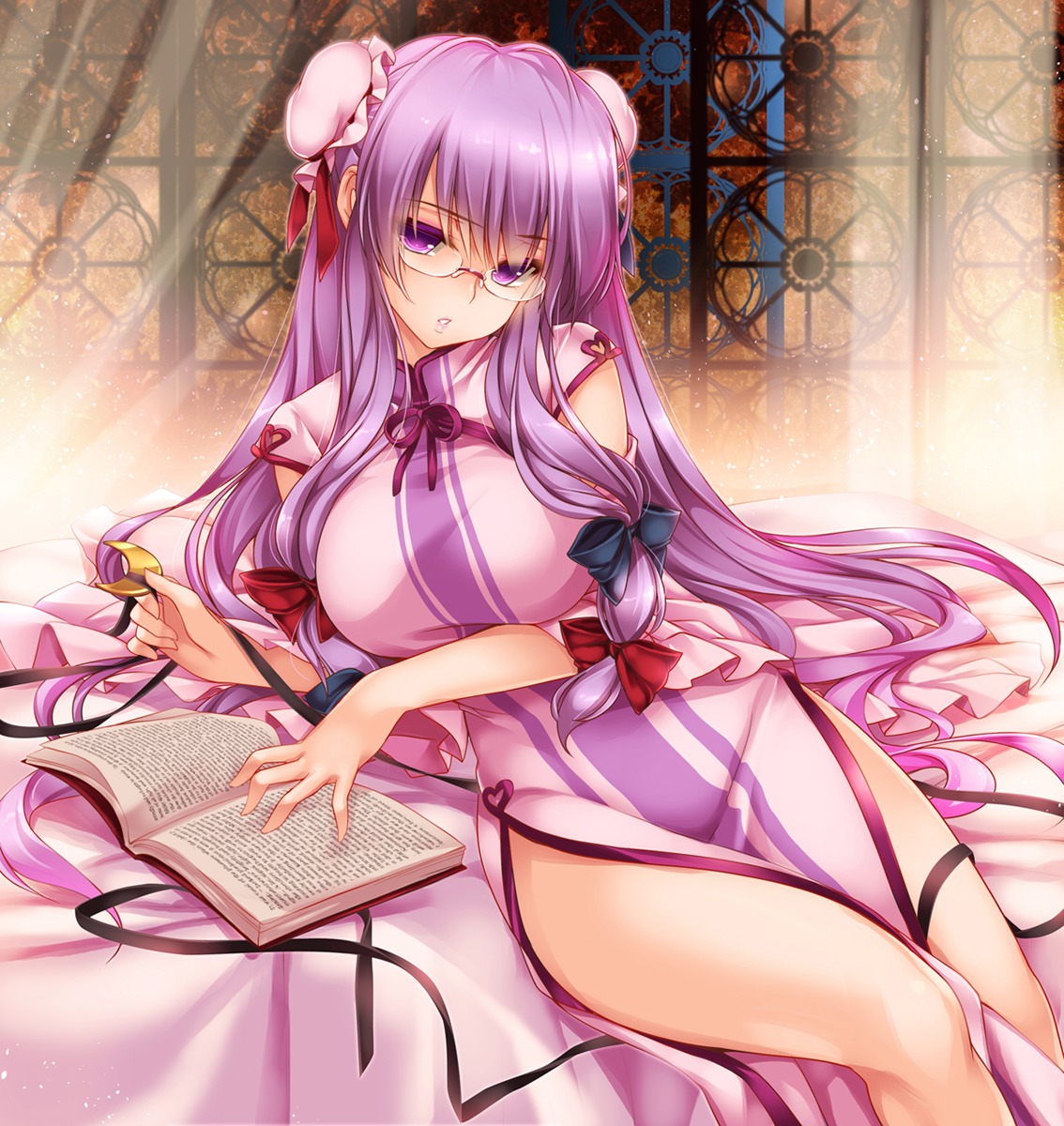 chinadress megane monety patchouli_knowledge touhou