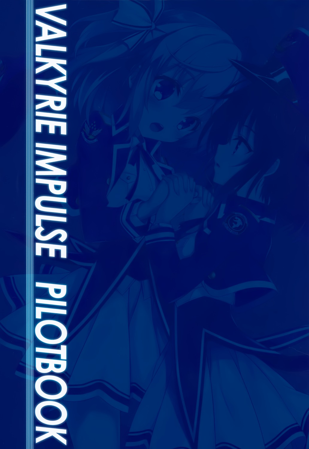 aoi_kurusu hayakawa_harui hyuga_tsubame monochrome uniform valkyrie_impulse