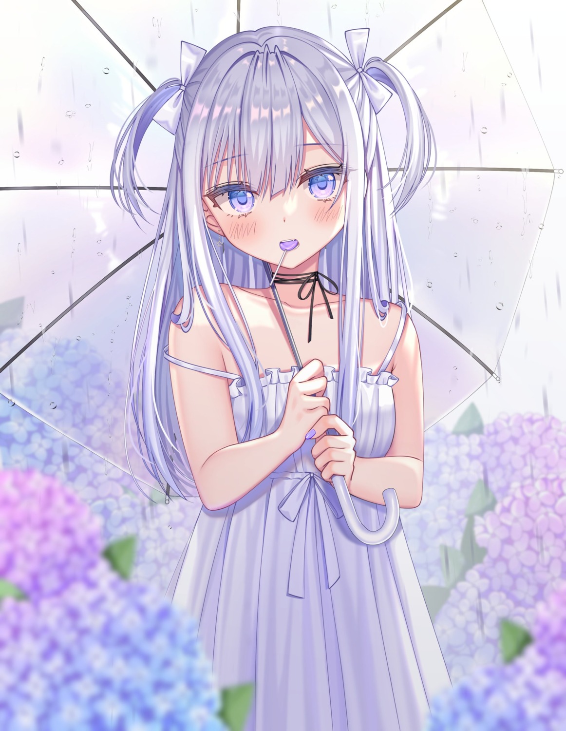 dress izumo_neru summer_dress umbrella