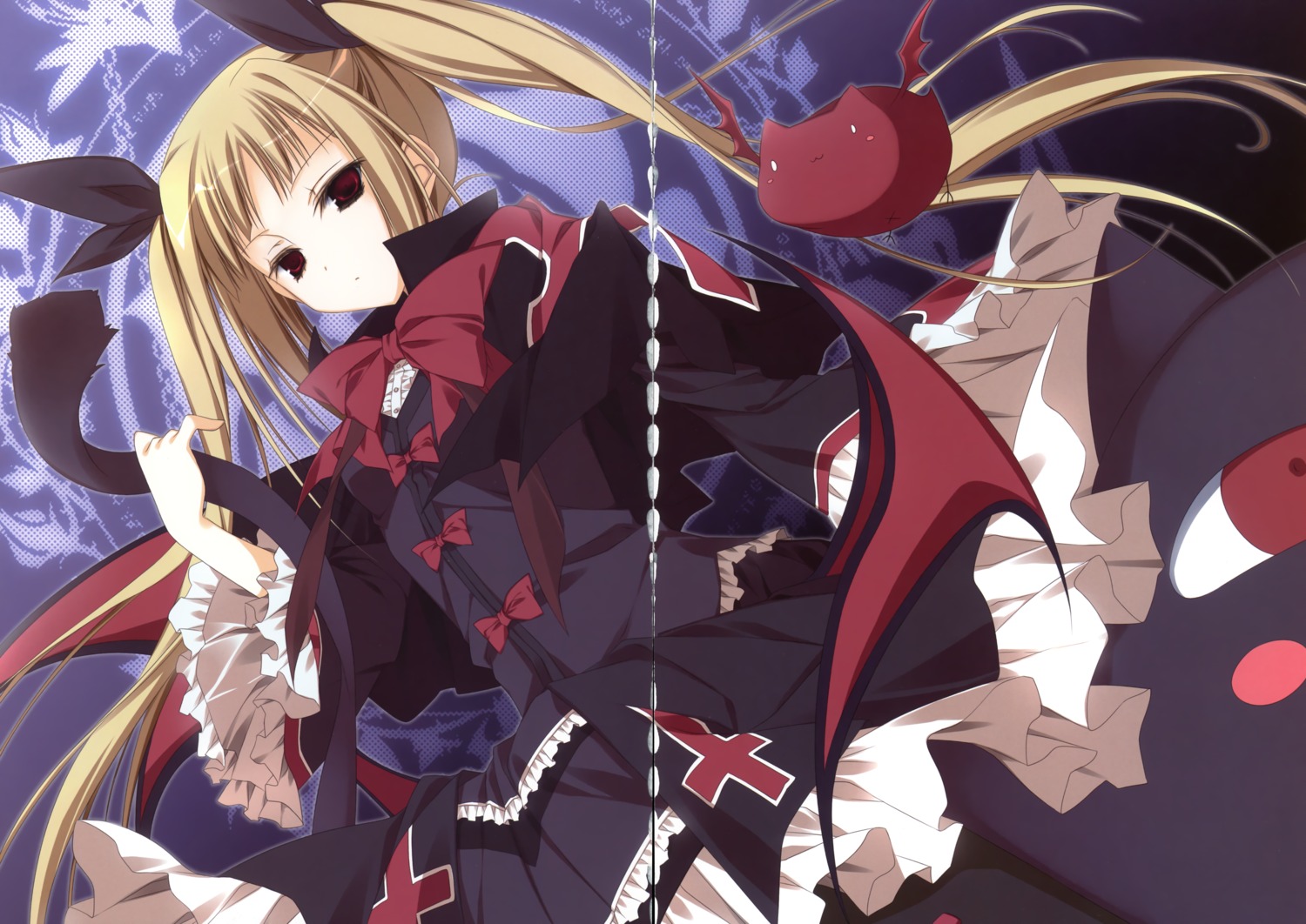 blazblue crease dress inugami_kira rachel_alucard