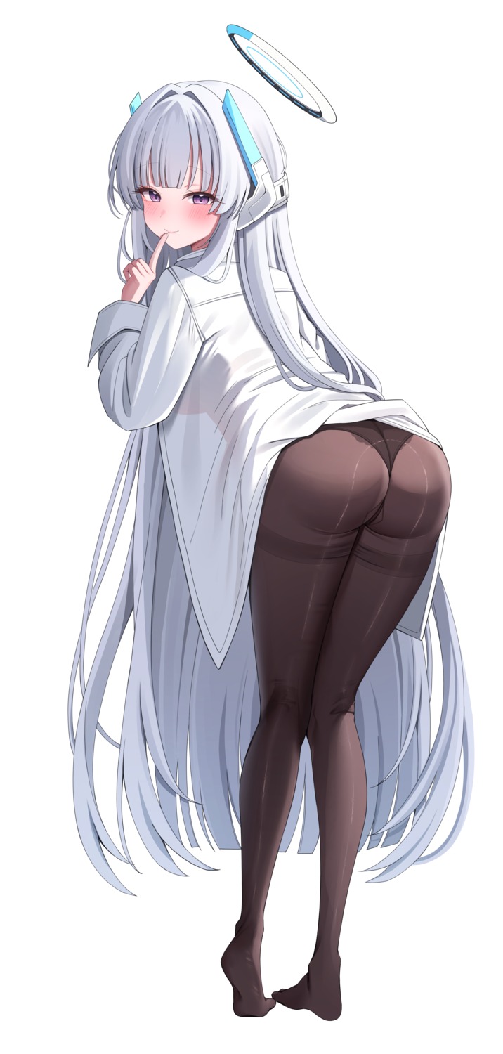 ass blue_archive halo hiyayo25 pantsu pantyhose thong ushio_noa