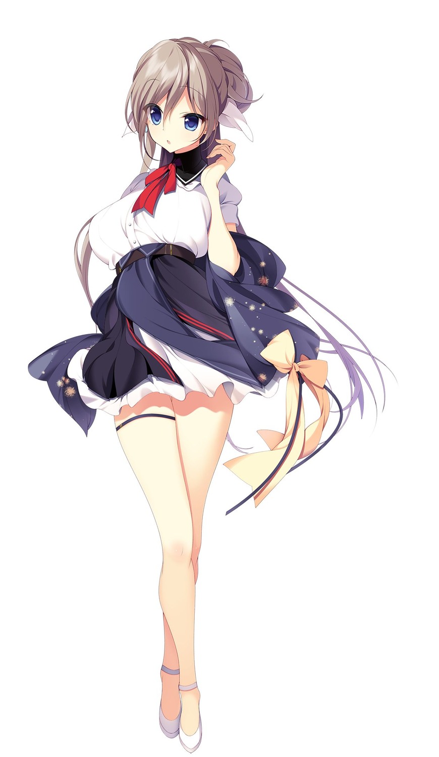 garter meikei_no_lupercalia seifuku sushimekabu tatsuki_yuuen uguisukagura