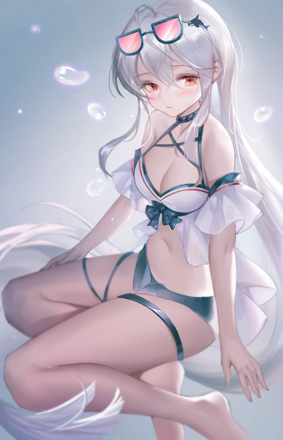 arknights garter megane skadi_(arknights) tuzhate