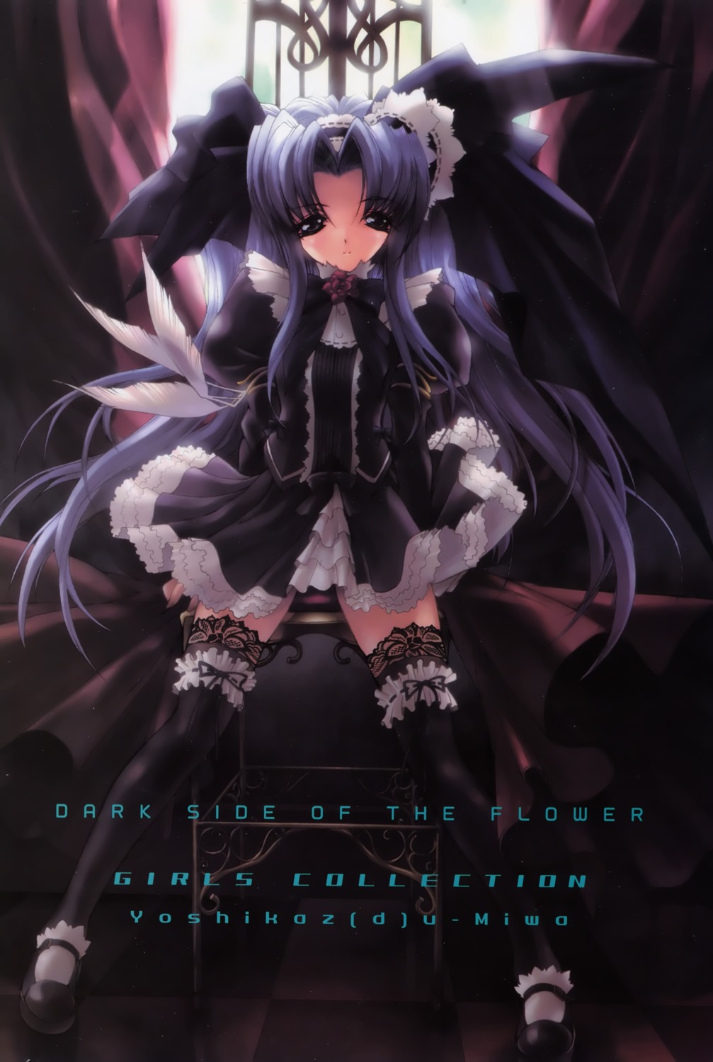 gothic_lolita lolita_fashion miwa_yoshikazu synthetic_garden thighhighs