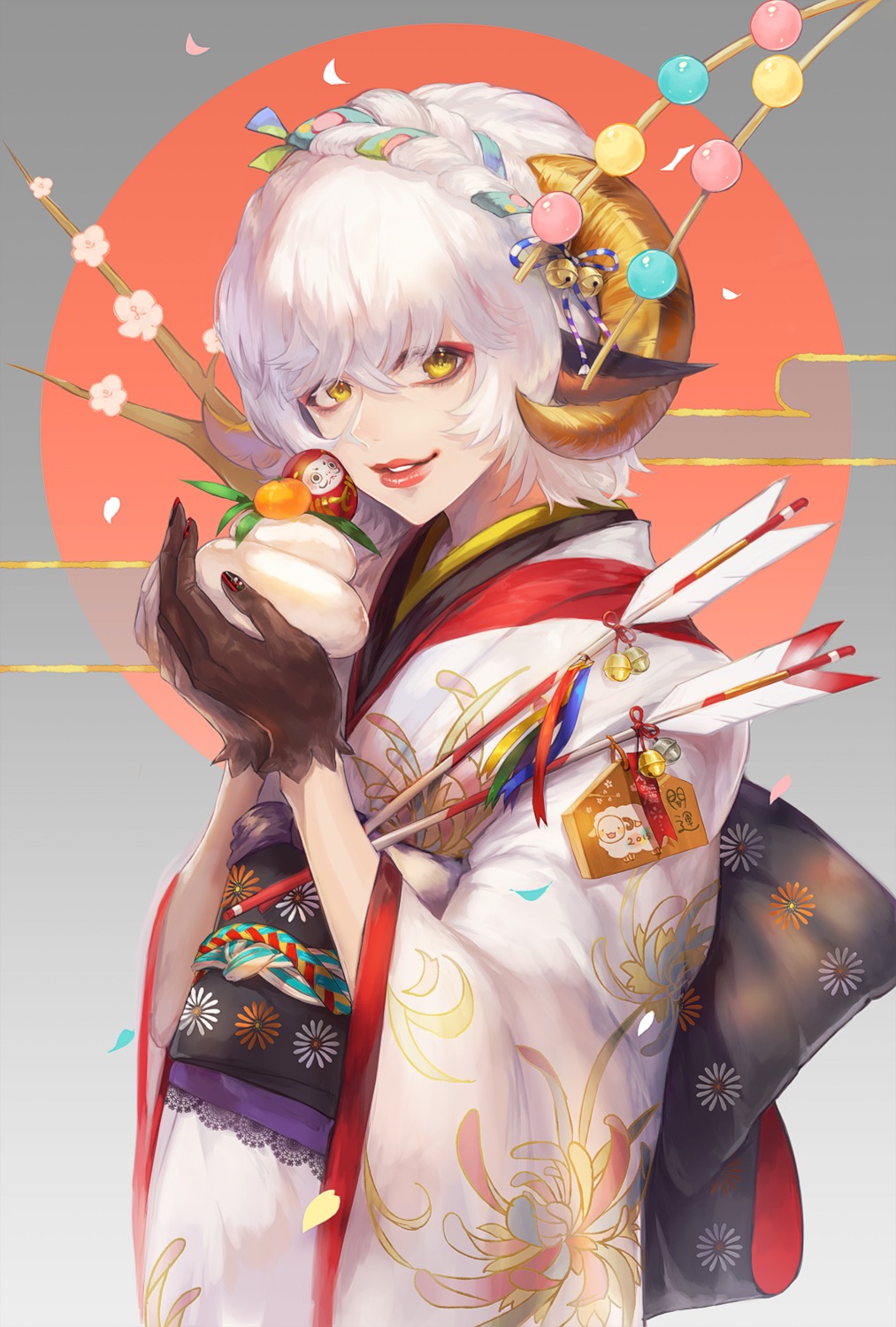 dekomoto horns kimono