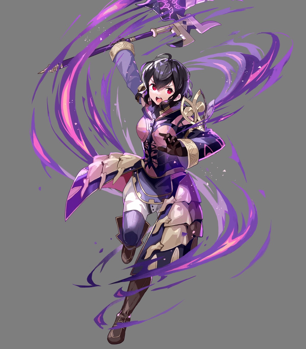 armor dress fire_emblem fire_emblem_heroes fire_emblem_kakusei morgan_(fire_emblem) nintendo thighhighs tobi_(artist) transparent_png weapon