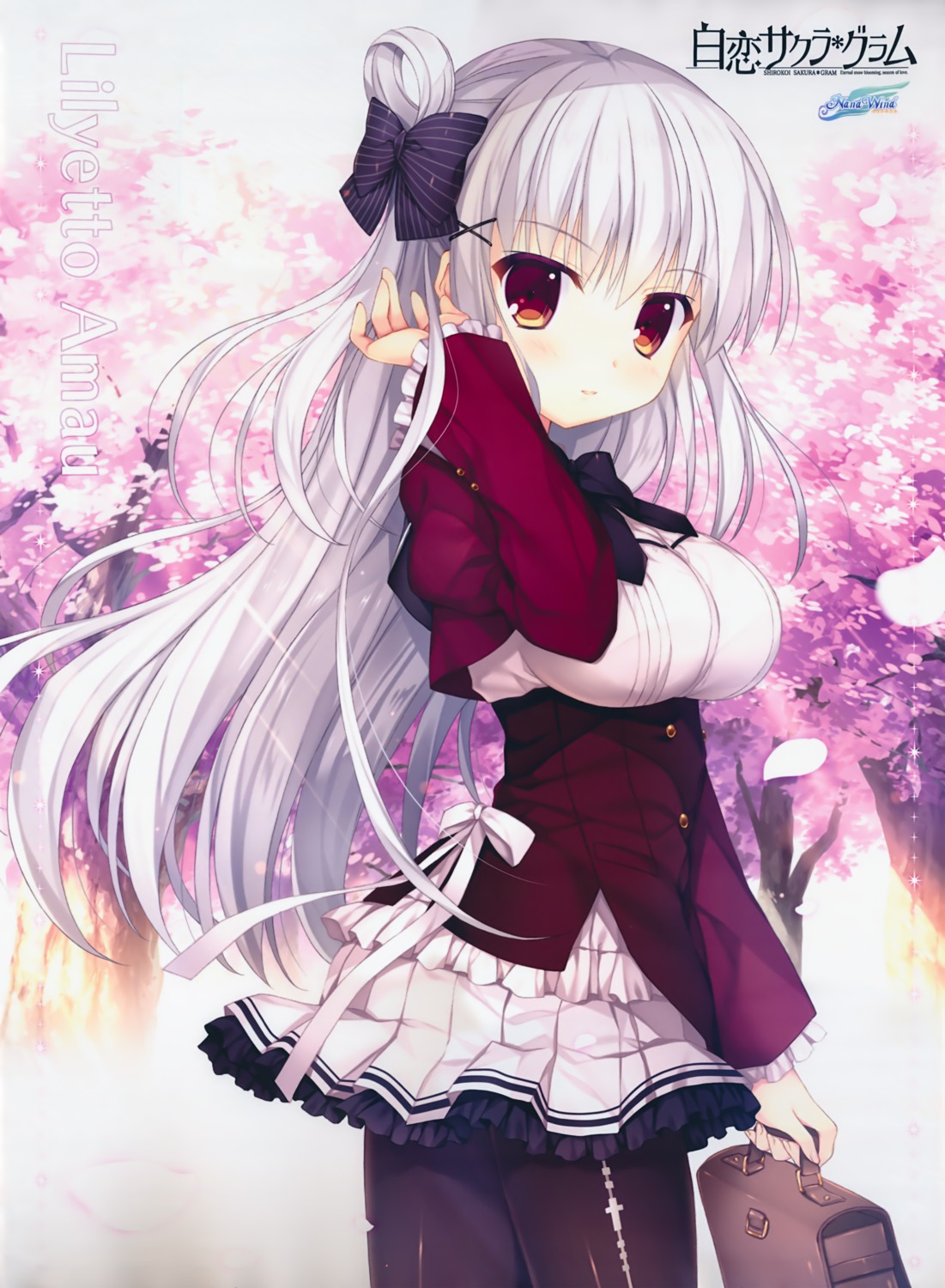 amou_lilyetto nanao_naru nanawind pantyhose seifuku shirokoi_sakura_*_gram