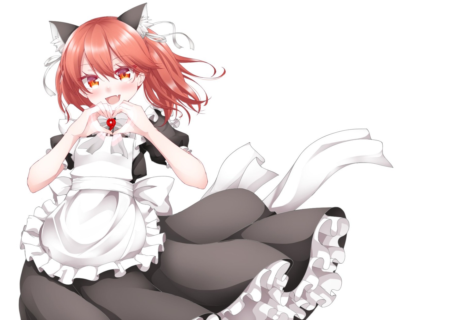 animal_ears kantai_collection kirigakure_(kirigakure_tantei_jimusho) maid nekomimi ryuujou_(kancolle)