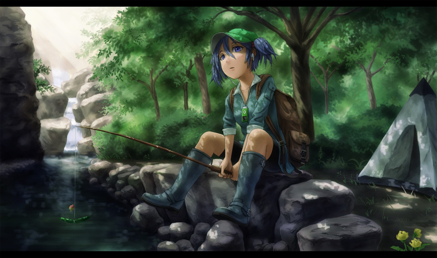 headphones kawashiro_nitori kurione touhou