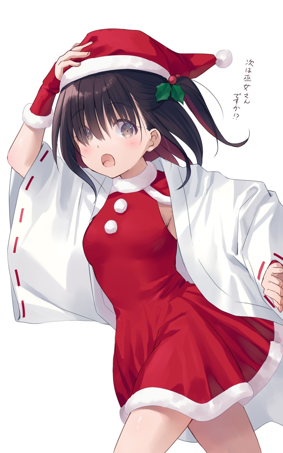 christmas dress miko na-ga