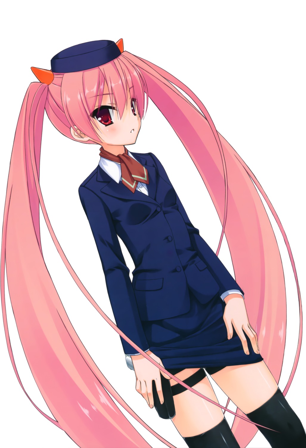 hidan_no_aria kanzaki_h._aria kobuichi thighhighs uniform