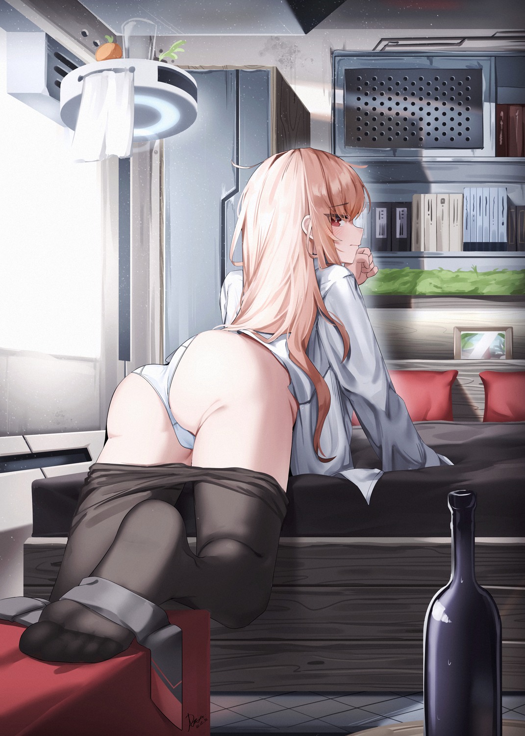 ass delete_(xxag4475) feet girls_frontline pantsu pantyhose type_80_(girls_frontline)