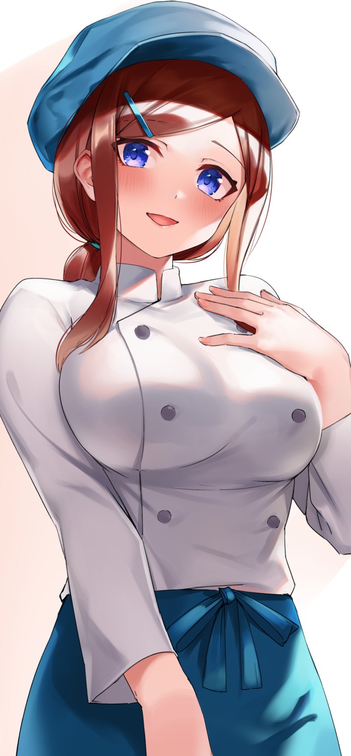 5-toubun_no_hanayome hachiroku_(hatirokusann86) nakano_miku uniform