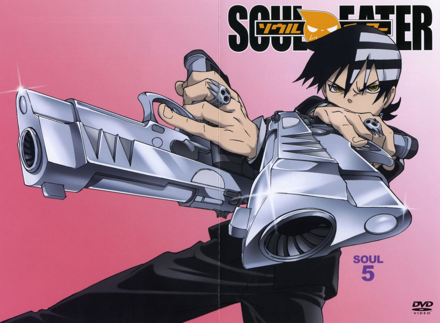 crease death_the_kid disc_cover male soul_eater