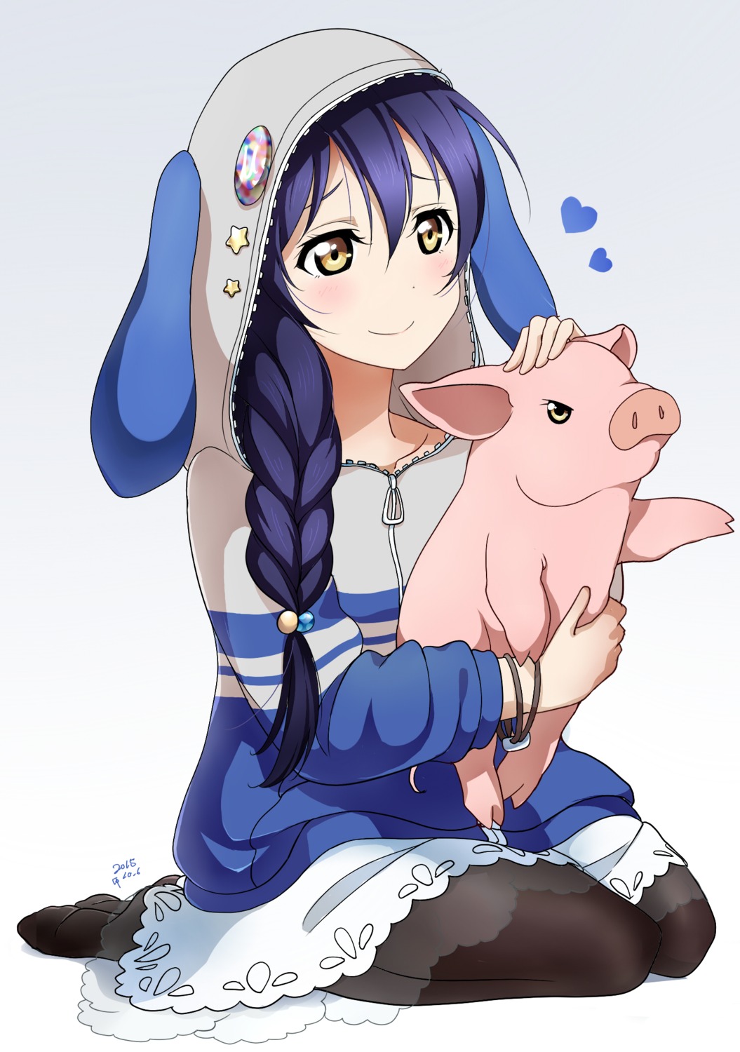 love_live! pantyhose shiimai sonoda_umi