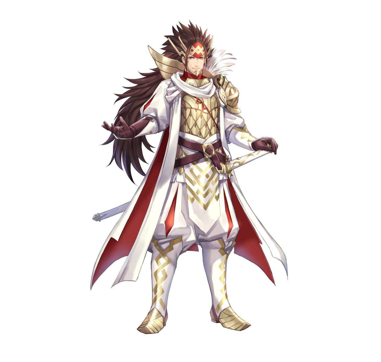 armor cloverk fire_emblem fire_emblem_if nintendo ryoma_(fire_emblem) sword