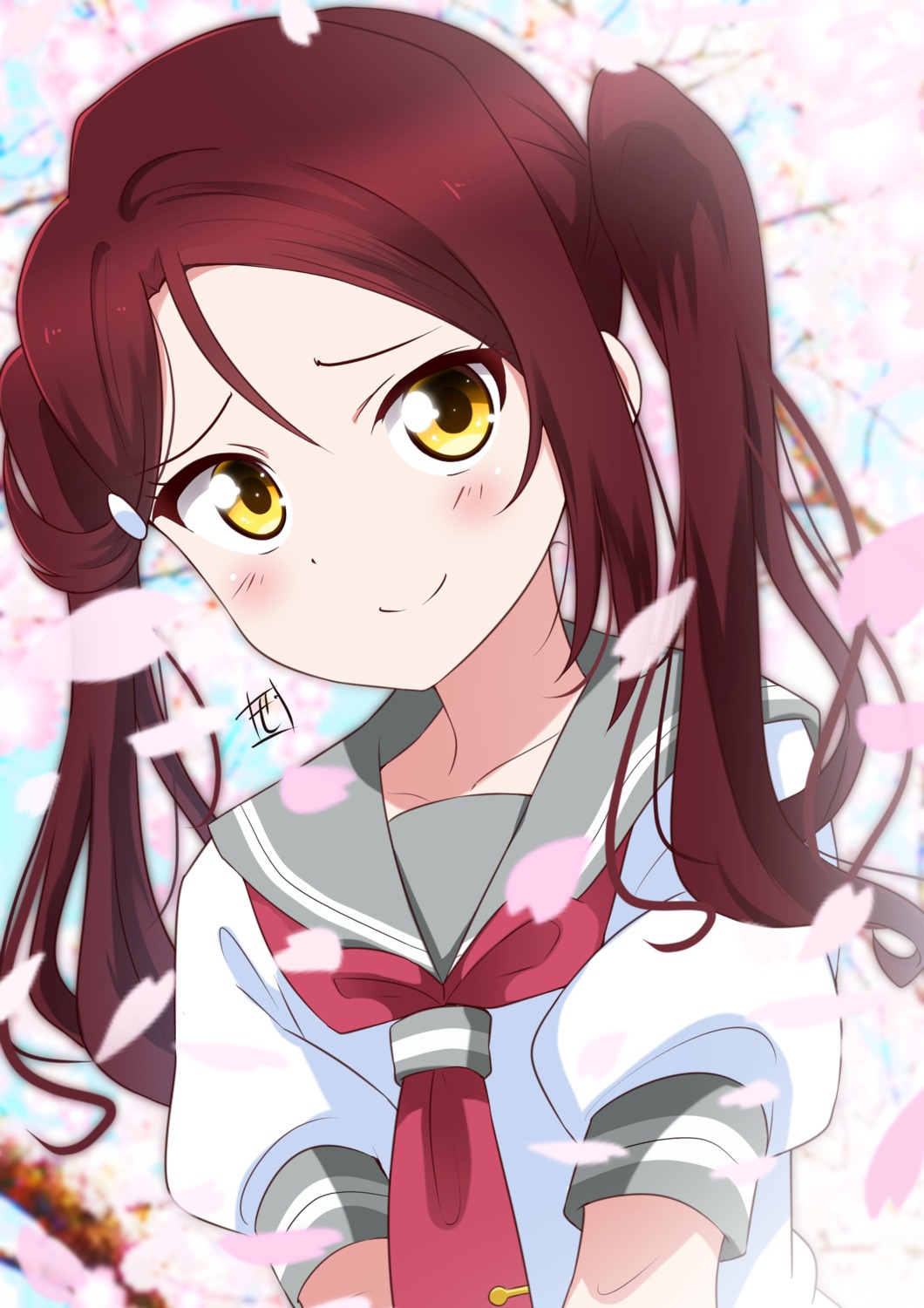 love_live!_sunshine!! sakurauchi_riko seifuku tagme