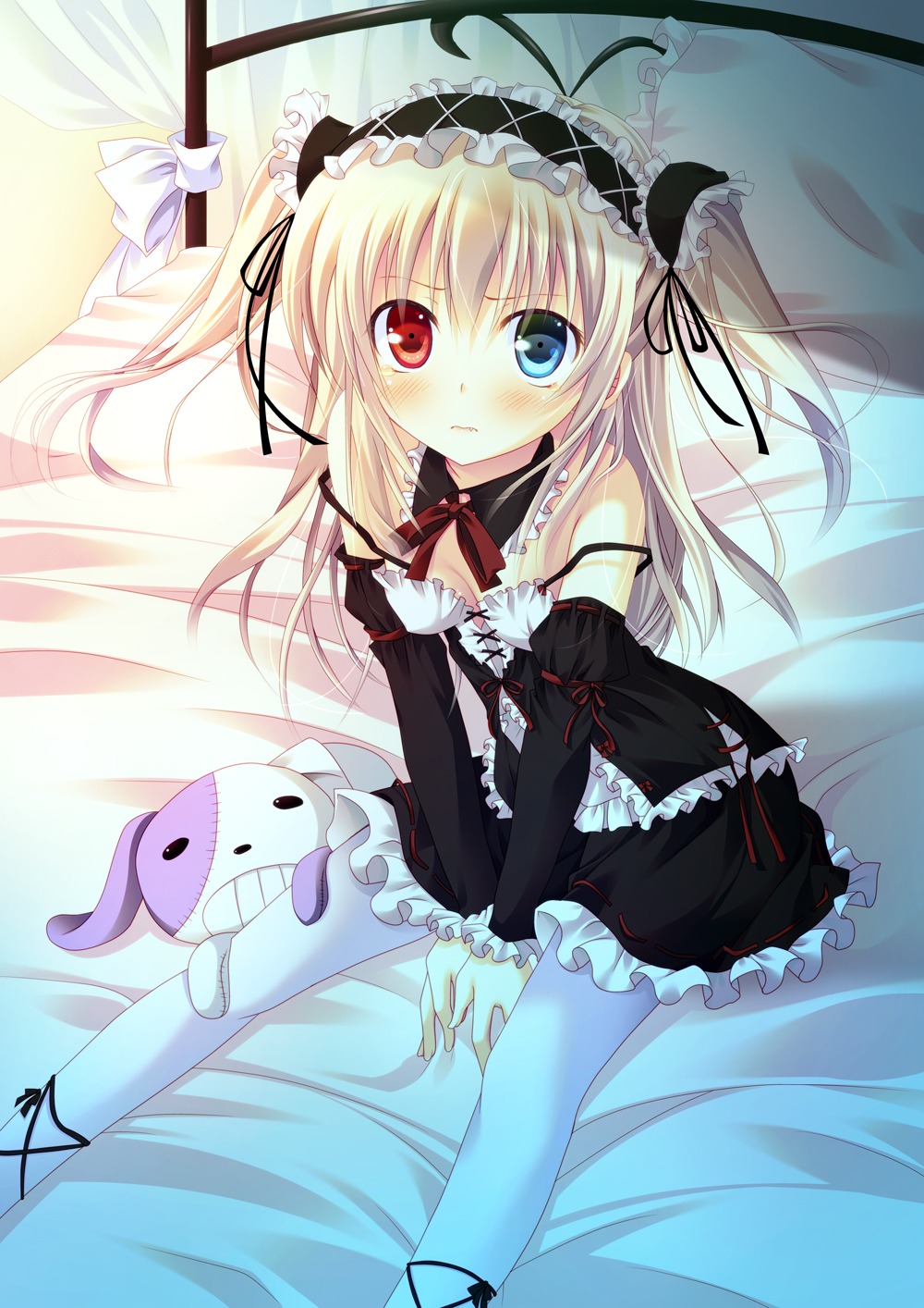 boku_wa_tomodachi_ga_sukunai gothic_lolita hasegawa_kobato heterochromia licoco lolita_fashion pantyhose