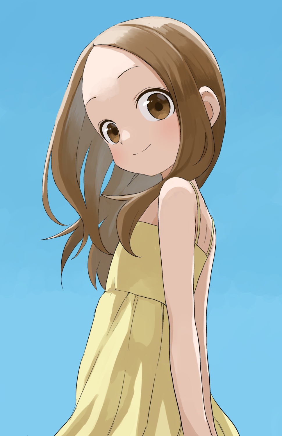 dress karakai_jouzu_no_takagi-san summer_dress takagi-san yamamoto_souichirou