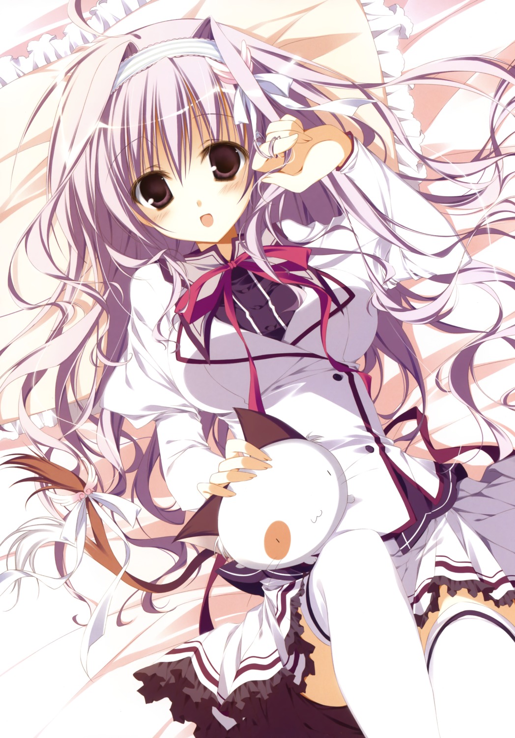 amaha_miu inugami_kira mashiroiro_symphony pannya seifuku thighhighs