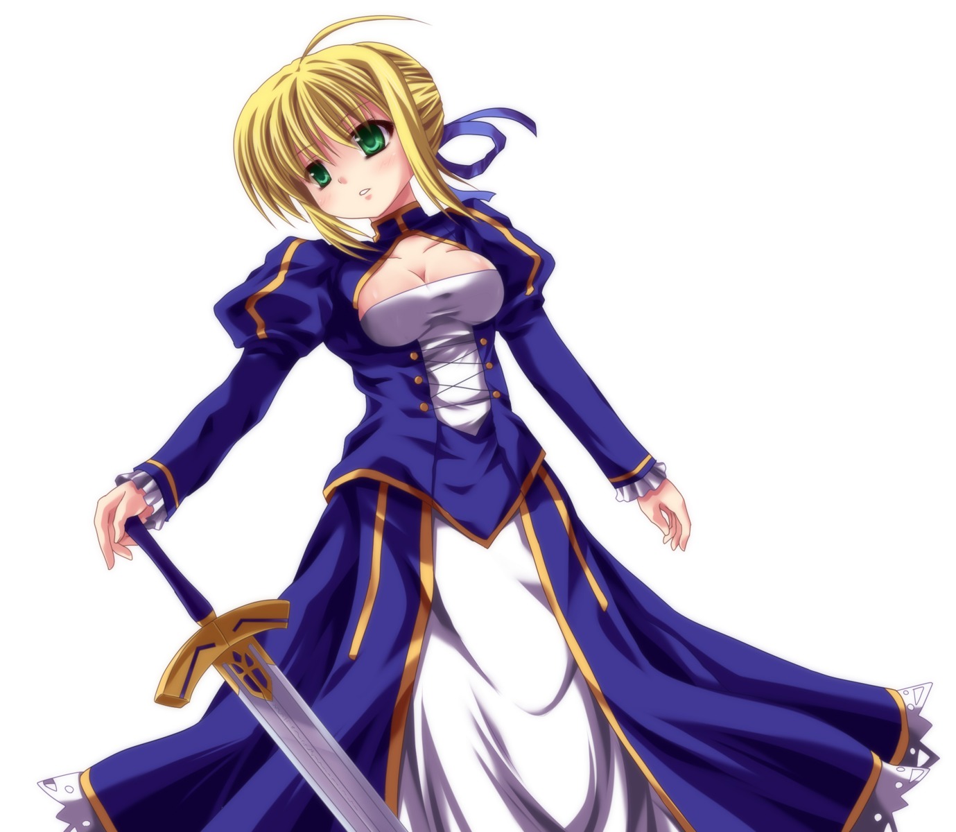 fate/stay_night fate/zero saber sword takayuuki