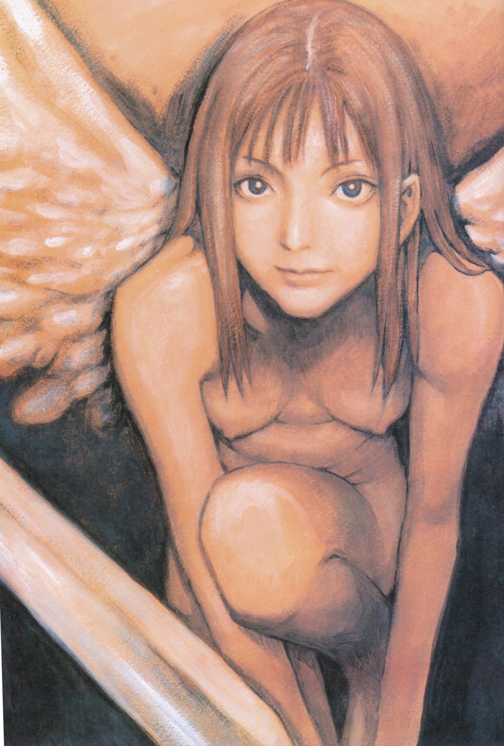 claymore cropme naked nipples wings yagi_norihiro