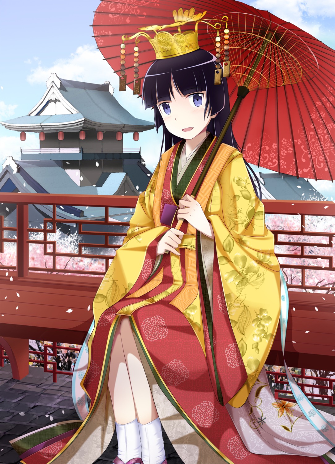 edogawakid gokou_ruri kimono ore_no_imouto_ga_konnani_kawaii_wake_ga_nai