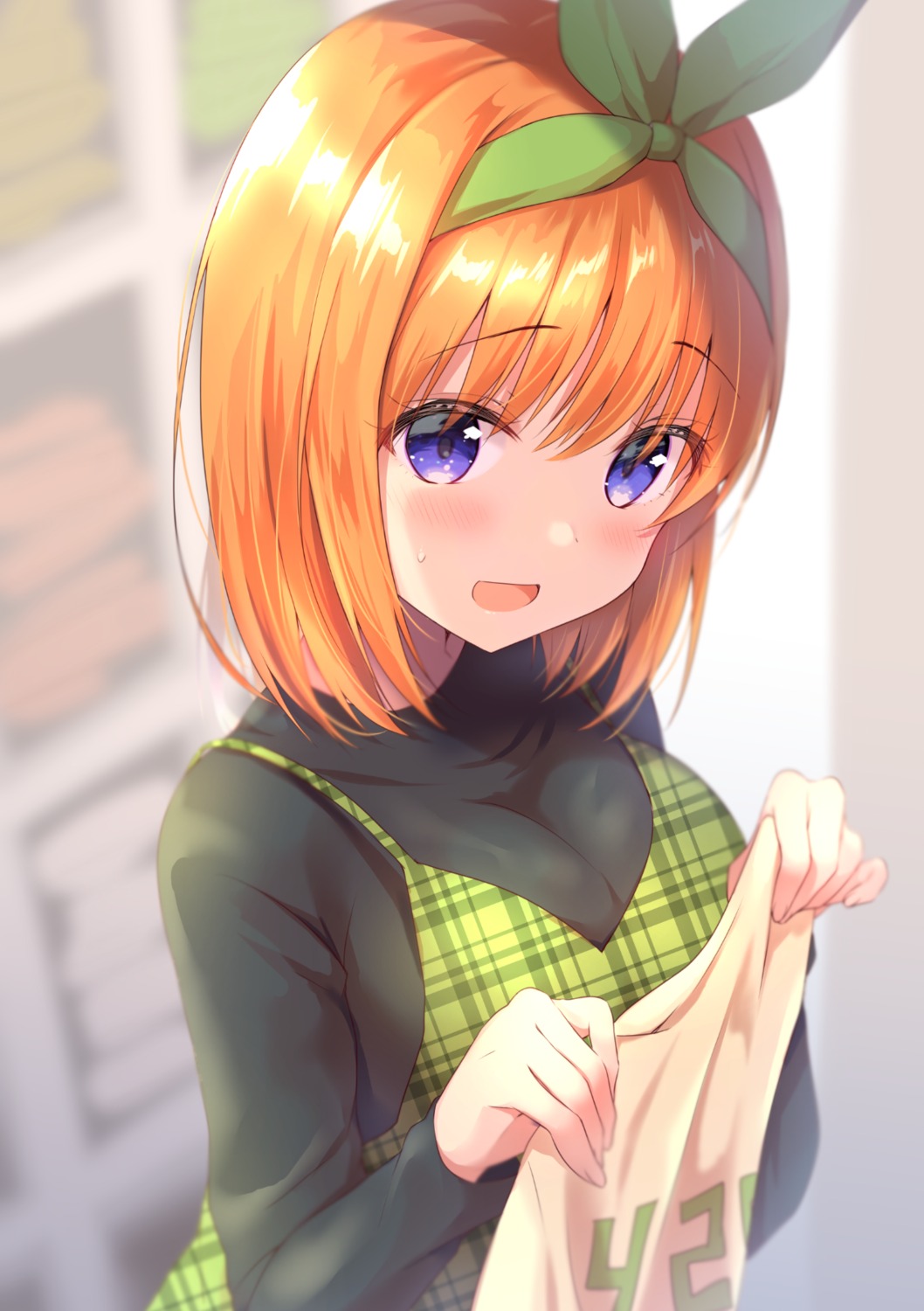 5-toubun_no_hanayome amedama_con nakano_yotsuba sweater