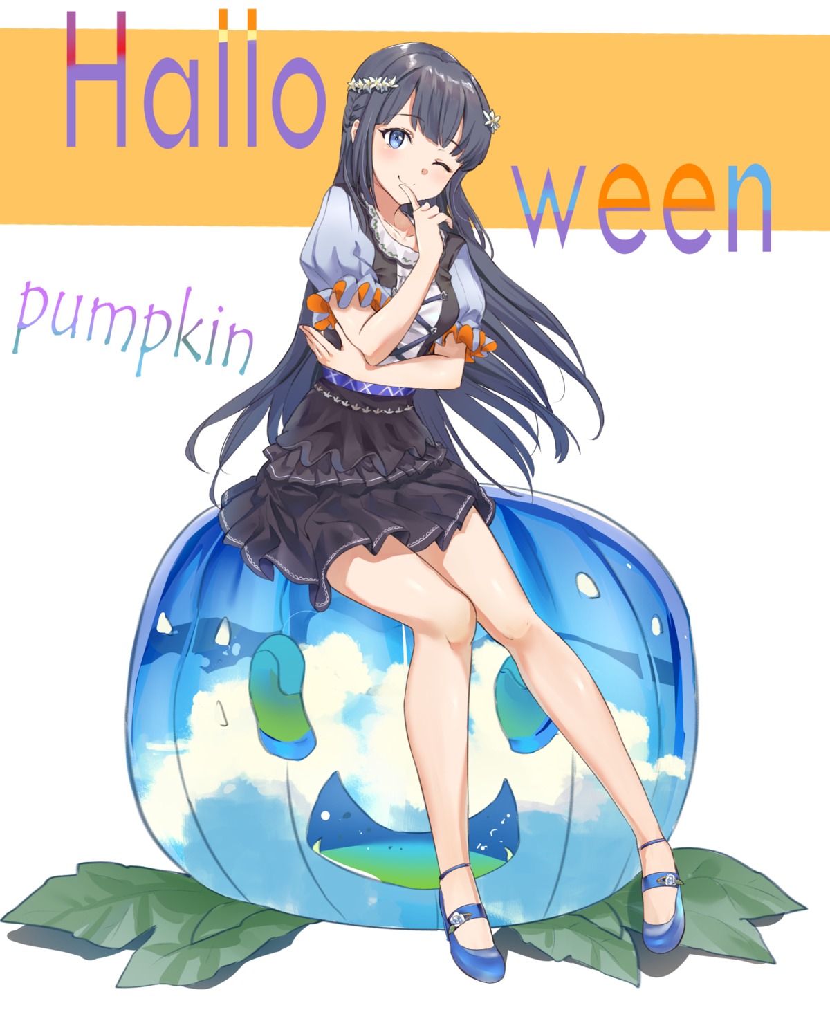 dress halloween makinohara_shouko mosta_(lo1777789) seishun_buta_yarou