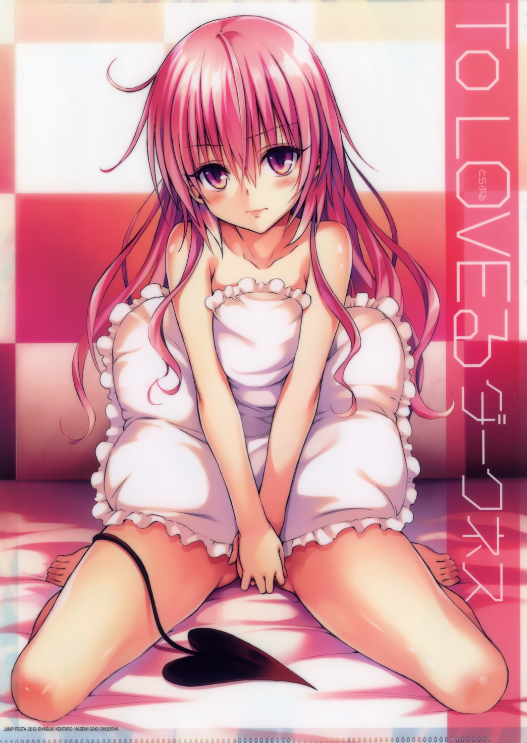 naked nana_asta_deviluke tail to_love_ru yabuki_kentarou