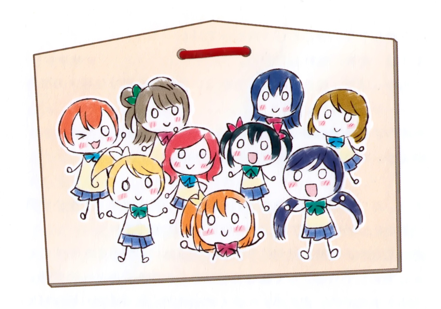 ayase_eli chibi hoshizora_rin kiyose_akame koizumi_hanayo kousaka_honoka love_live! minami_kotori nishikino_maki screening seifuku sonoda_umi toujou_nozomi yazawa_nico