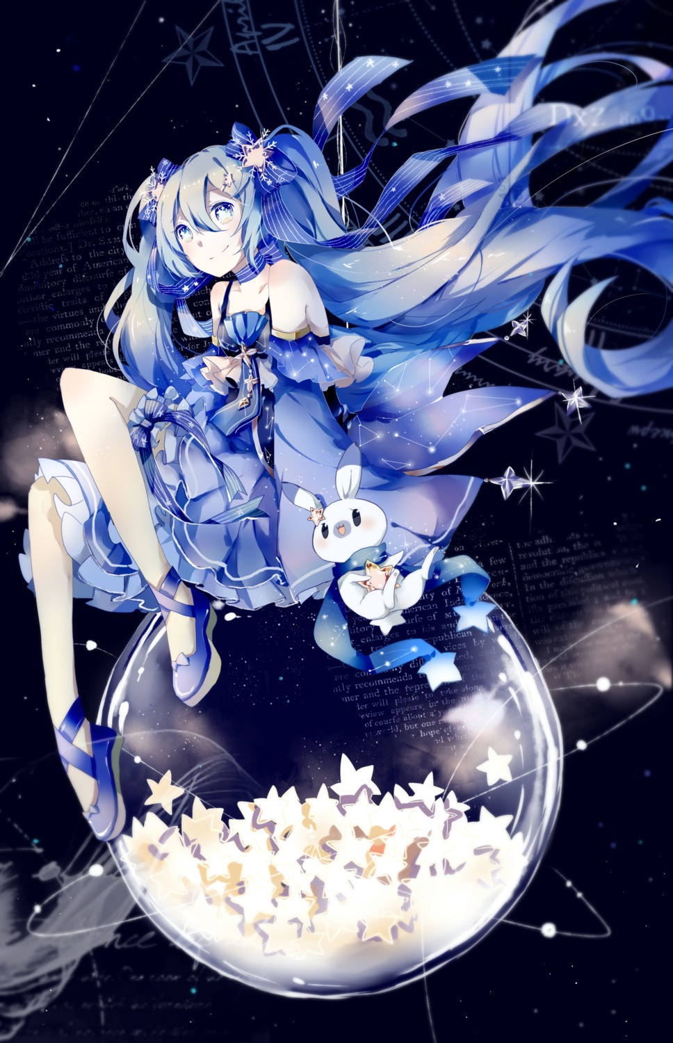 hatsune_miku nura_orimoto vocaloid yuki_miku