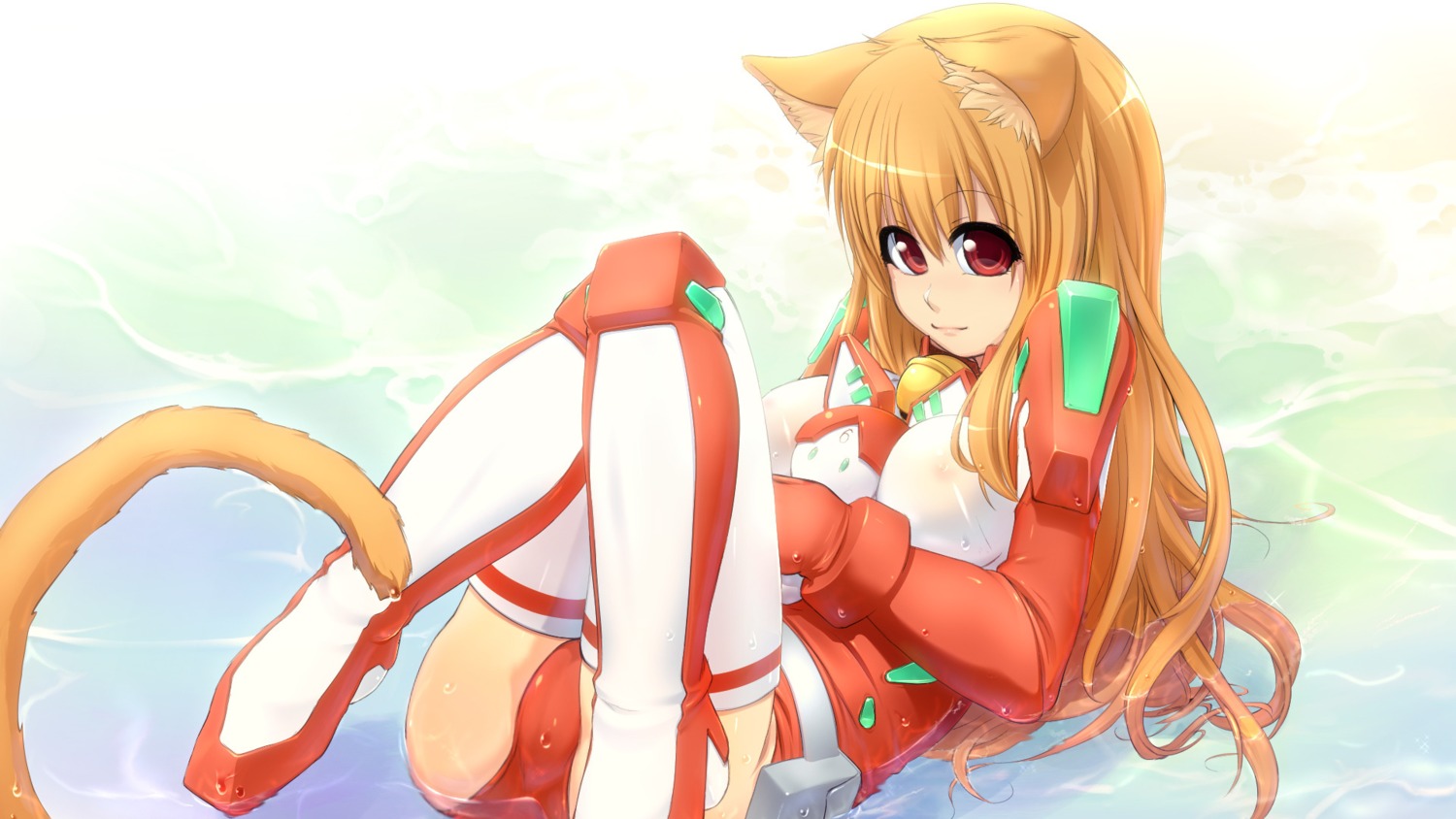 animal_ears asobi_ni_iku_yo! bodysuit eris nekomimi tail tam2 wallpaper