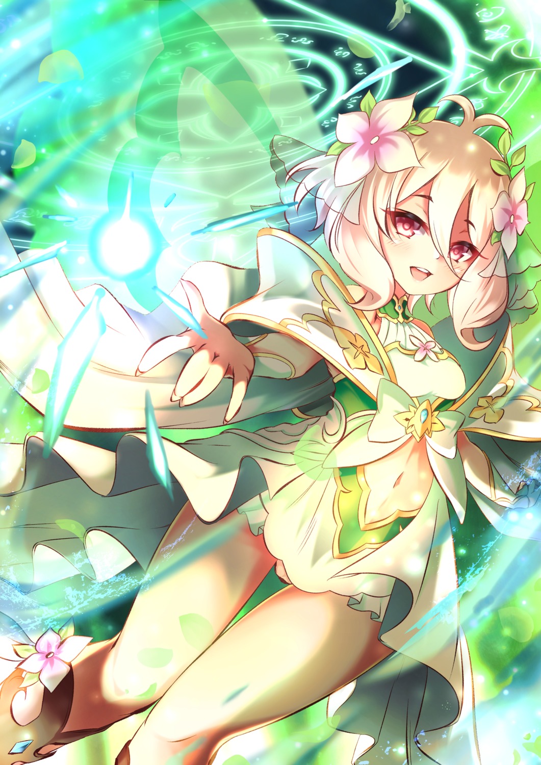 dress hero_(10cl3) kokkoro pantsu princess_connect princess_connect!_re:dive wings